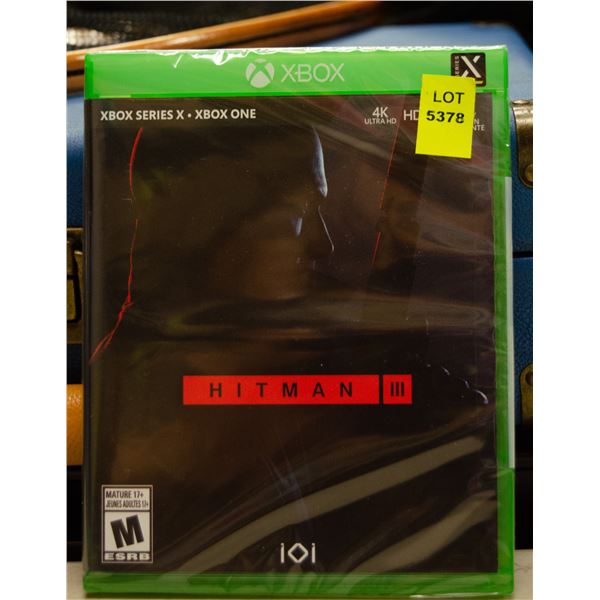 NEW HITMAN 3 FOR XBOX ONE / SERIES X