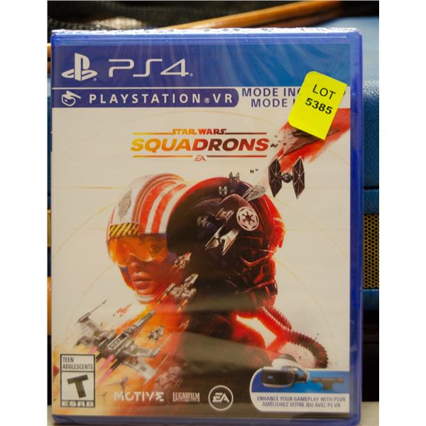 NEW STARWARS SQUADRONS FOR PS4