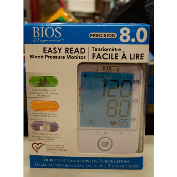 BIOS PRECISION 8.0 BLOOD PRESSURE MONITOR