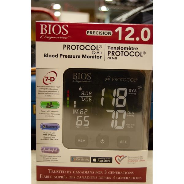 BIOS PRECISION 12.0 BLOOD PRESSURE MONITOR