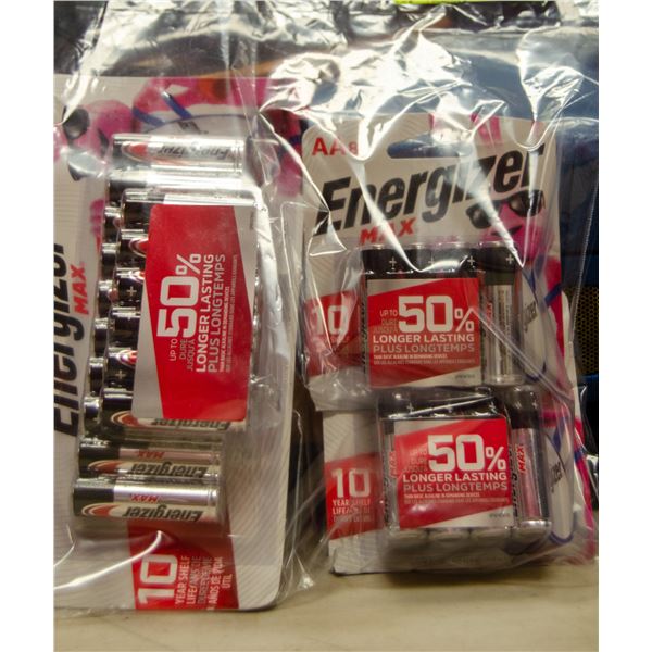 LOT OF 32 ENERGIZER AA BATTERIES