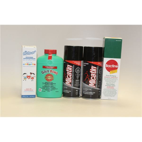 LOT OF ASSORTED HEALTH CARE PRODUCTS INCLUDING