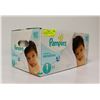 Image 1 : PAMPERS SWADDLERS SENSITIVE 84 DIAPERS SIZE 1