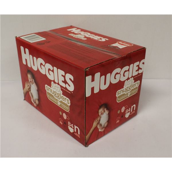 HUGGIES LITTLE SNUGGLERS 84 DIAPERS