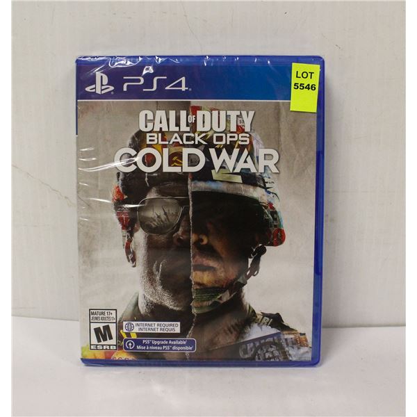 NEW CALL OF DUTY BLACK OPS COLD WAR FOR PS4