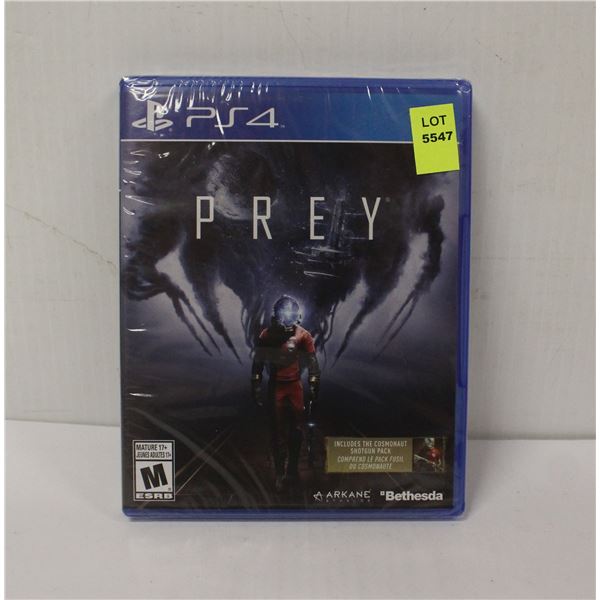 NEW PREY FOR PS4