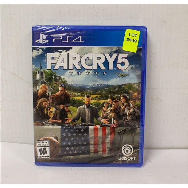 NEW FARCRY 5 FOR PS4