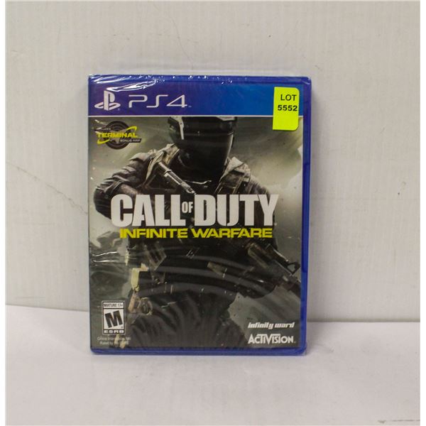 NEW CALL OF DUTY INFINITE WARFARE FOR PS4