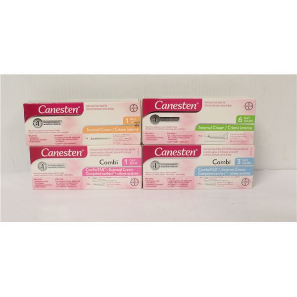 LOT OF 4 ASSORTED CANESTEN INTERNAL & EXTERNAL