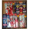 Image 1 : FLAT LOT OF BRAND NAME TOOTHBRUSHES