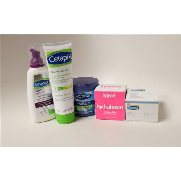 BAG LOT OF BRAND NAME SKIN CARE PRODUCTS