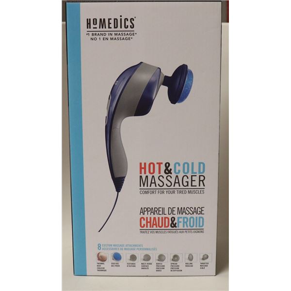 NEW HOMEDICS HOT & COLD MASSAGER 8 CUSTOM MASSAGE
