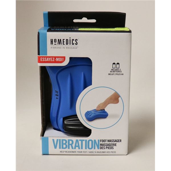 NEW HOMEDICS VIBRATION FOOT MASSAGER