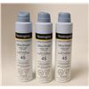 Image 1 : 3 CANS OF NEUTROGENA ULTRA SHEER BODY MIST SUN
