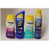 Image 1 : LOT OF 4 ASSORTED COPPERTONE SUNSCREEN PRODUCTS
