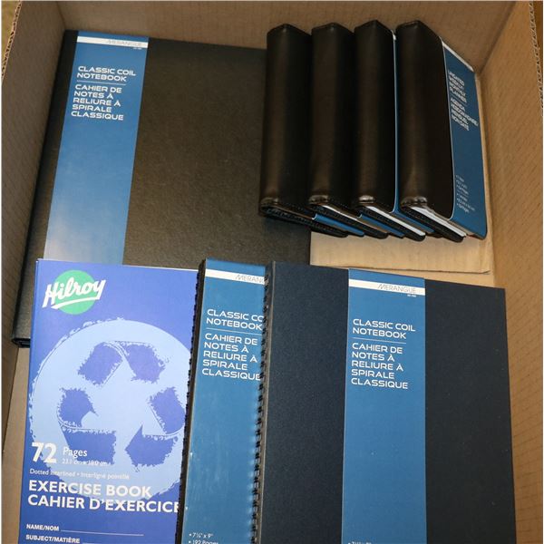 FLAT LOT OF DAILY PLANNER NOTEBOOKS