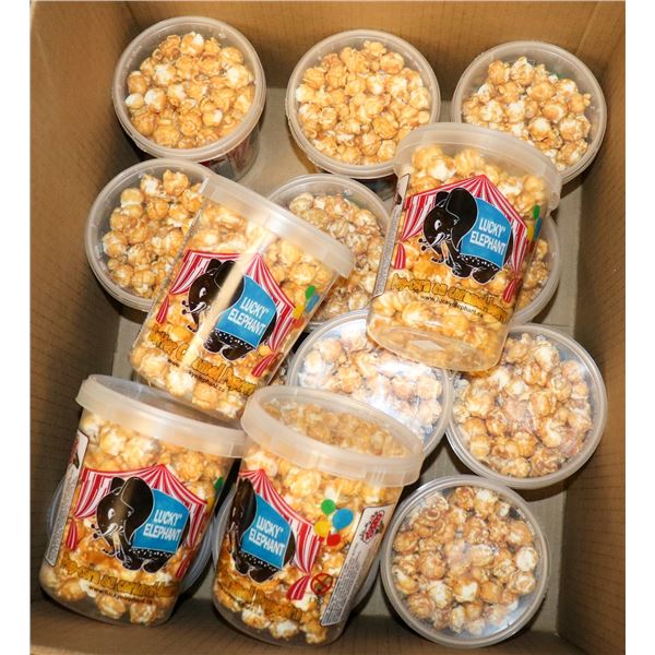 BOX WITH 16 CONTAINERS OF LUCKY ELEPHANT