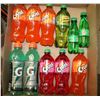 Image 1 : FLAT LOT OF ASSORTED SOFT DRINKS & GATORADE
