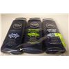 Image 1 : 3 BOTTLES OF NIVEA MEN ASSORTED SHOWER GEL