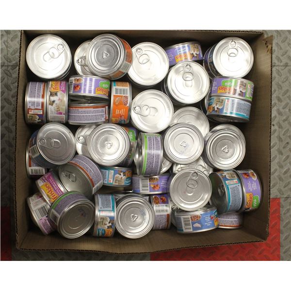 BOX FULL OF ASSORTED FLAVOUR FRISKIES CAT FOOD