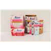 Image 1 : BAG LOT OF HAIR REMOVAL PRODUCTS
