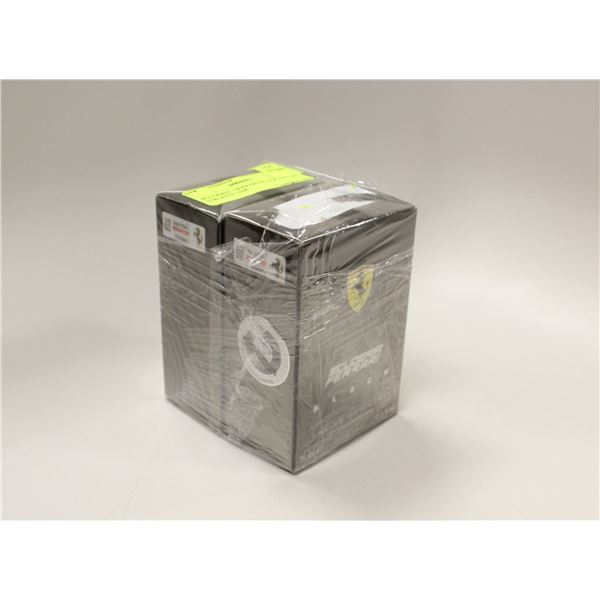 LOT OF 2 SCUDERIA  FERRARI BLACK EAU DE TOILETTE