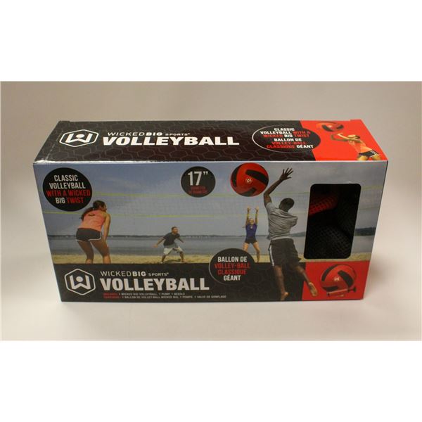 WICKED BIG SPORTS VOLLEY BALL 17" DIAMETER
