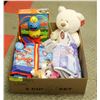 Image 1 : FLAT LOT OF CHILDRENS TOYS AND WATER VESTS