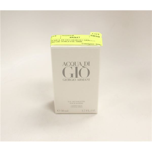 ACQUA DI GIO GIORGIO ARMANI EAU DE TOILETTE 50ML