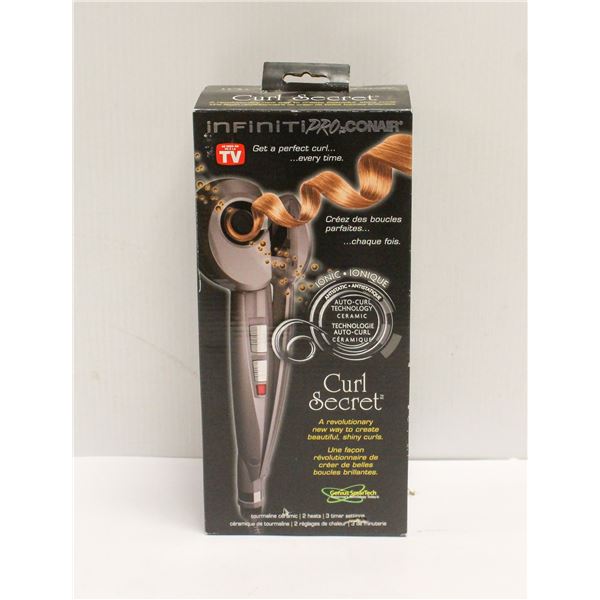 NEW INFINITI PRO CURL SECRET  CURLING IRON