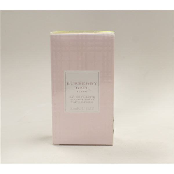 BURBERRY BRIT SHEER EAU DE TOILETTE 50ML