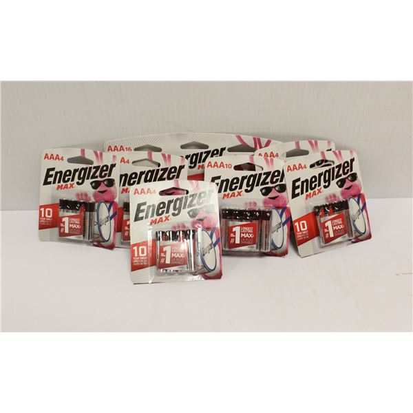 LOT OF 46 ENERGIZER AAA BATTERIES