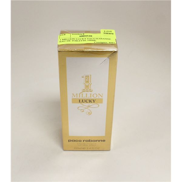 1 MILLION LUCKY PACO RABANNE EAU DE TOILETTE 100ML