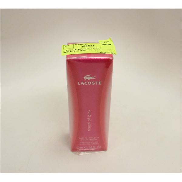LACOSTE TOUCH OF PINK EAU DE TOILETTE 50ML