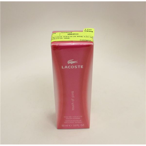 LACOSTE TOUCH OF PINK EAU DE TOILETTE 50ML