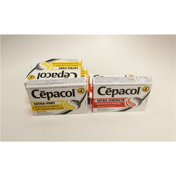 5 BOXES OF CEPACOL EXTRA STRENGTH FAST & EFFECTIVE