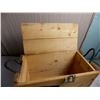 Image 3 : Wooden Military Storage Crate21”x14”