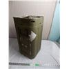 Image 1 : Military Large Shell Ammo Crate 22.5” Tall x 11.5” square (stamped ‘53)