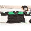 Image 2 : Sask Roughriders small kids jersey (XL) + hats