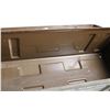 Image 3 : Metal Military CrateLid on Latches + Hinges26”L, 9.5”W, 9.5”T (stamped 1967)