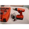 Image 2 : Black/Decker 18V Cordless Drill with Multiple Accessories in carry case