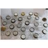 Image 2 : 2 Dozen Quart Jars (Improved Gem, Dominion, Canadian Jewel)includes 6 glass tops
