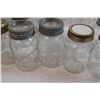 Image 3 : 2 Dozen Quart Jars (Improved Gem, Dominion, Canadian Jewel)includes 6 glass tops