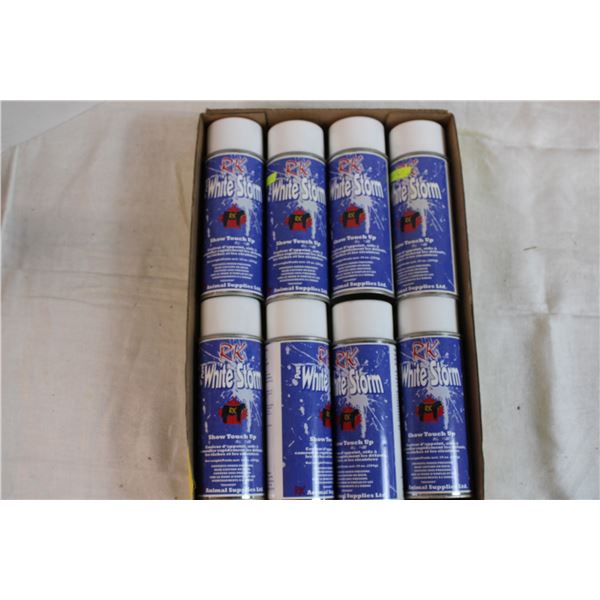 White Storm Livestock Spray8x284g cans