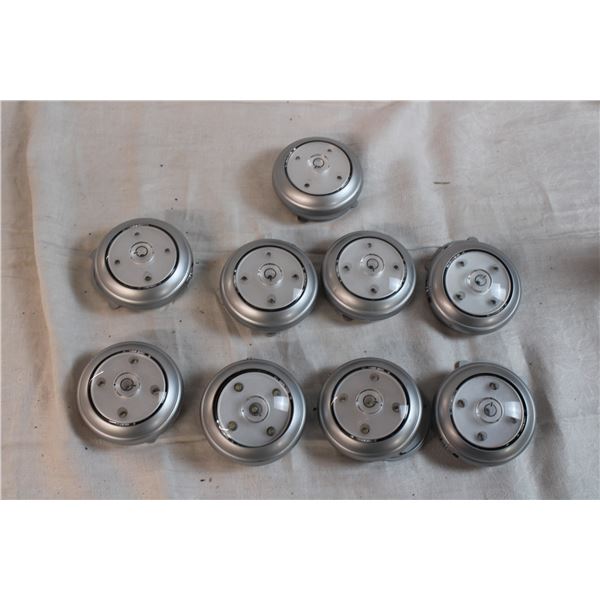 (9) LED Sensor Lights (5 LED unit uses 3 AA Batteries) with Settings for Push Switch or Sensor Setti