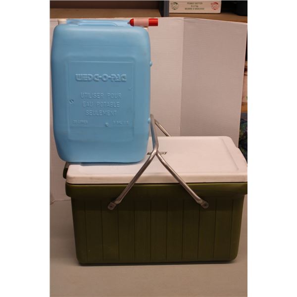 Coleman Picnic Cooler + Wedco Water Pack