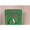 Image 2 : Roughrider Reserve Parking Plastic Sign 12" x 18"