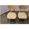 Image 2 : 3 Children's School Chairs