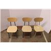 Image 1 : (3X THE MONEY) 3 Kids Chairs