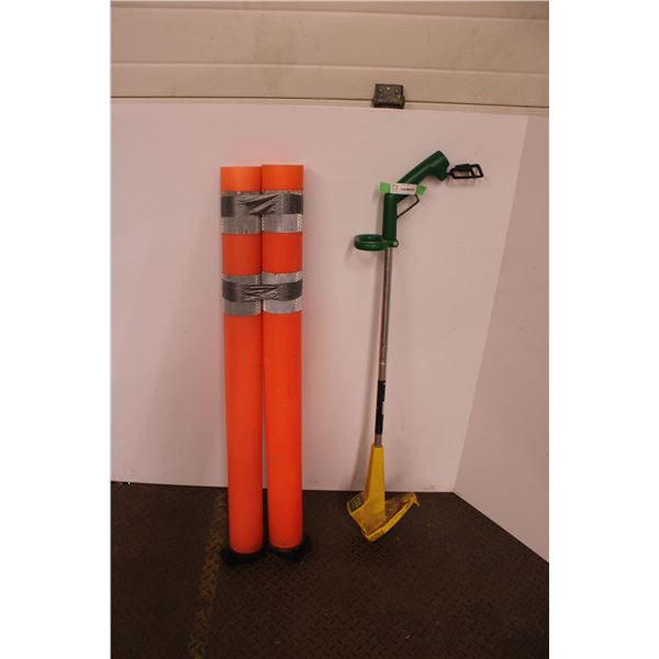 Whipper Snipper and Safety Pylons